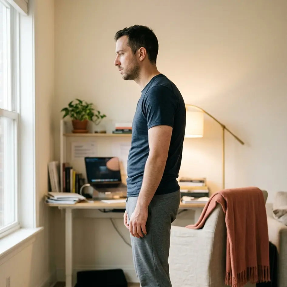 Day 1 — slouched posture